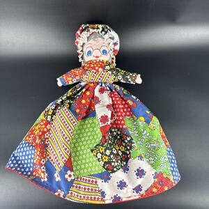 Vintage Dippity Flip Topsy Turvy Doll Little Red Riding Hood Grandma Wolf